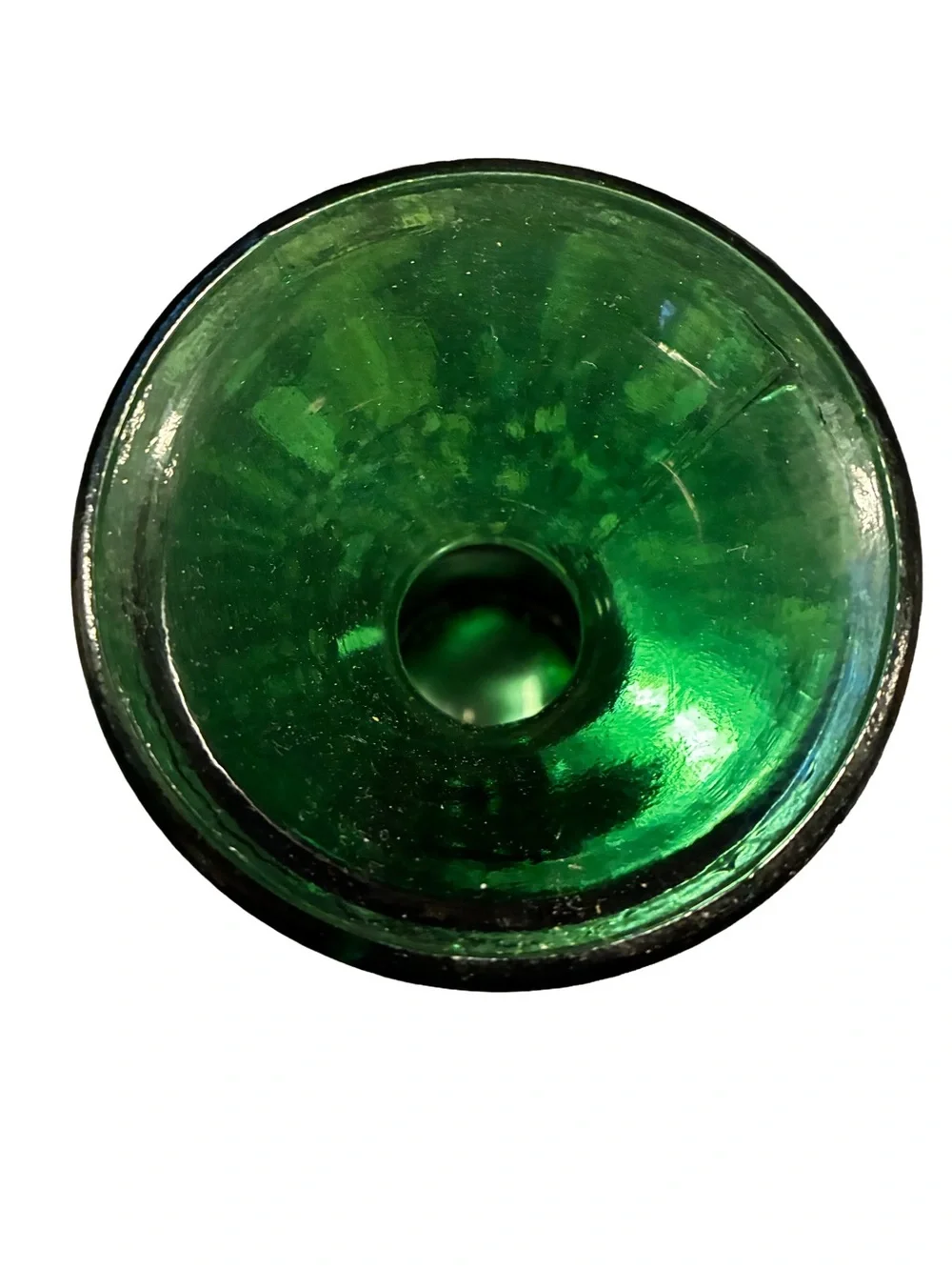 Vintage Jim Beam Vino di Casa Beam Italian Green Glass Decanter Wine Caraffe 🇮🇹